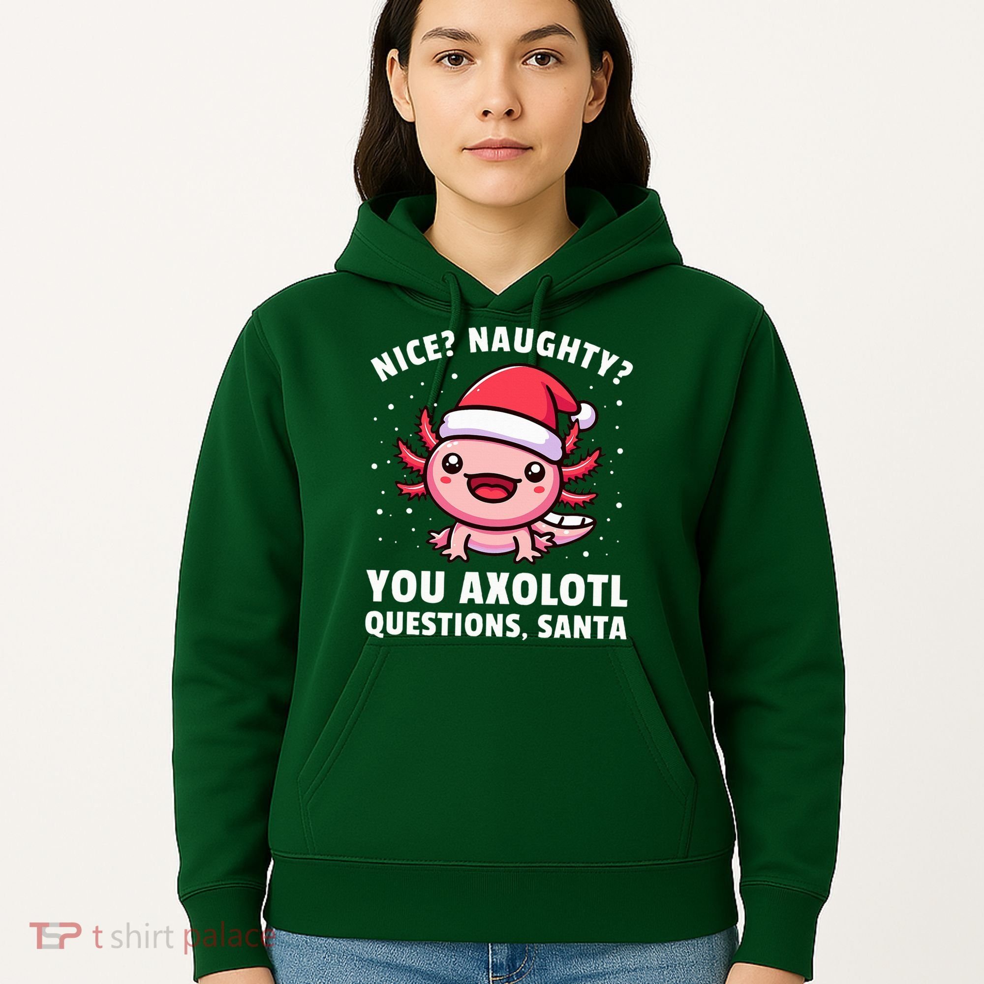 Axolotl  Axolotl Questions Christmas  Hoodie
