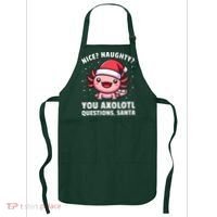Axolotl  Axolotl Questions Christmas  Apron thumb 0