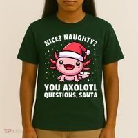 Axolotl  Axolotl Questions Christmas  T-Shirt thumb 4