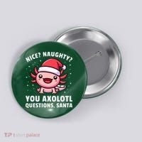 Axolotl  Axolotl Questions Christmas  Button thumb 0