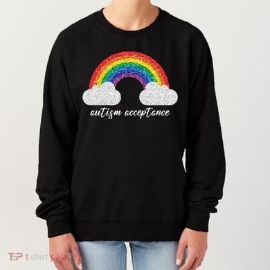 Autism Acceptance Rainbow Women's Sweatshirt