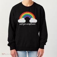 Autism Acceptance Rainbow Women's Sweatshirt thumb 0