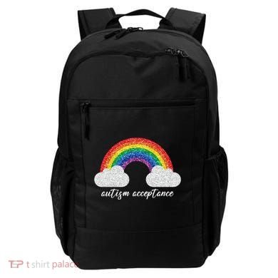 Autism Acceptance Rainbow Backpack