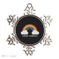 Autism Acceptance Rainbow Ornament thumb 0