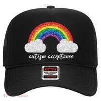 Autism Acceptance Rainbow Hat thumb 0