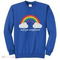 Autism Acceptance Rainbow Sweatshirt thumb 0