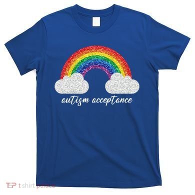 Autism Acceptance Rainbow T-Shirt
