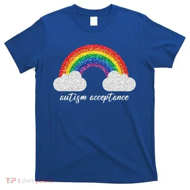 Autism Acceptance Rainbow T-Shirt