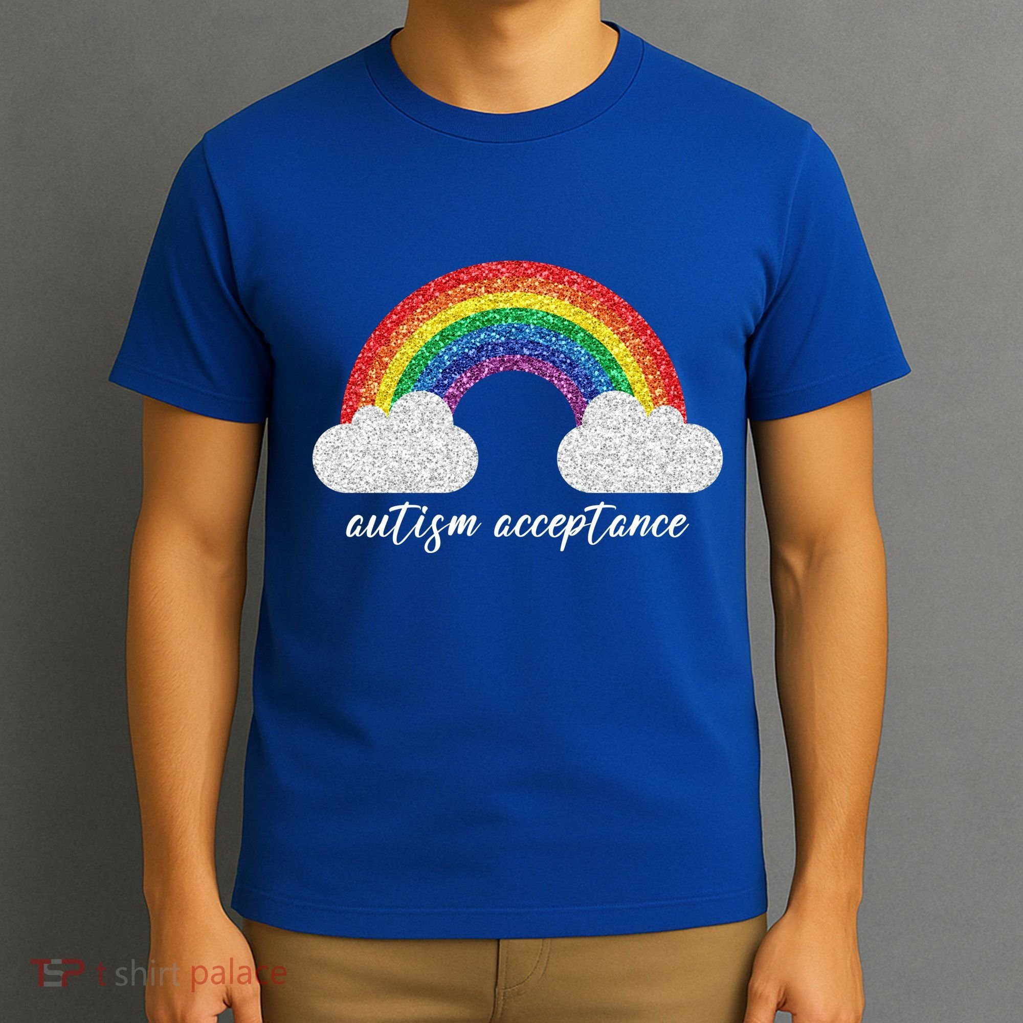 Autism Acceptance Rainbow T-Shirt