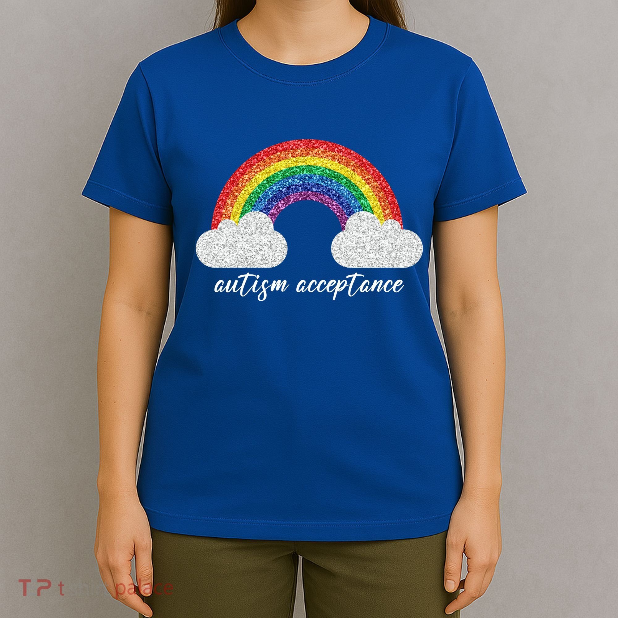 Autism Acceptance Rainbow T-Shirt