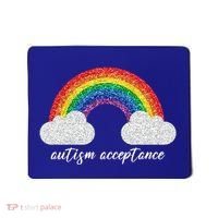 Autism Acceptance Rainbow Mousepad thumb 0