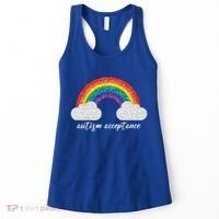 Autism Acceptance Rainbow Women's Tank Top thumb 0