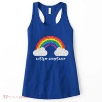Autism Acceptance Rainbow Women's Tank Top thumb 0