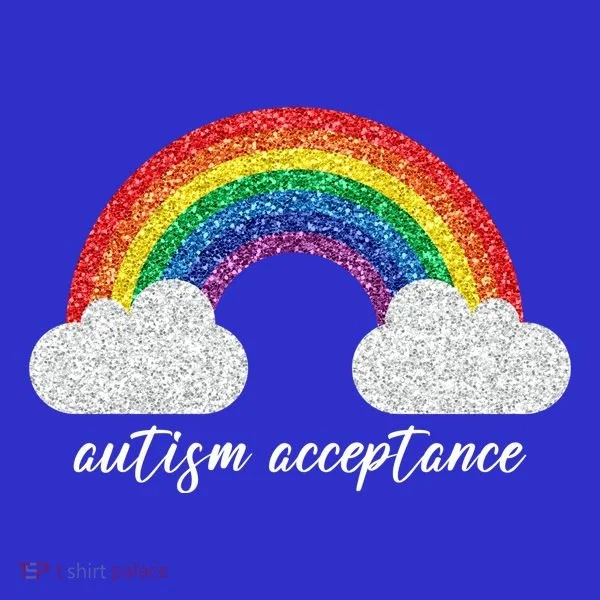 Autism Acceptance Rainbow Women's Long Sleeve Shirt