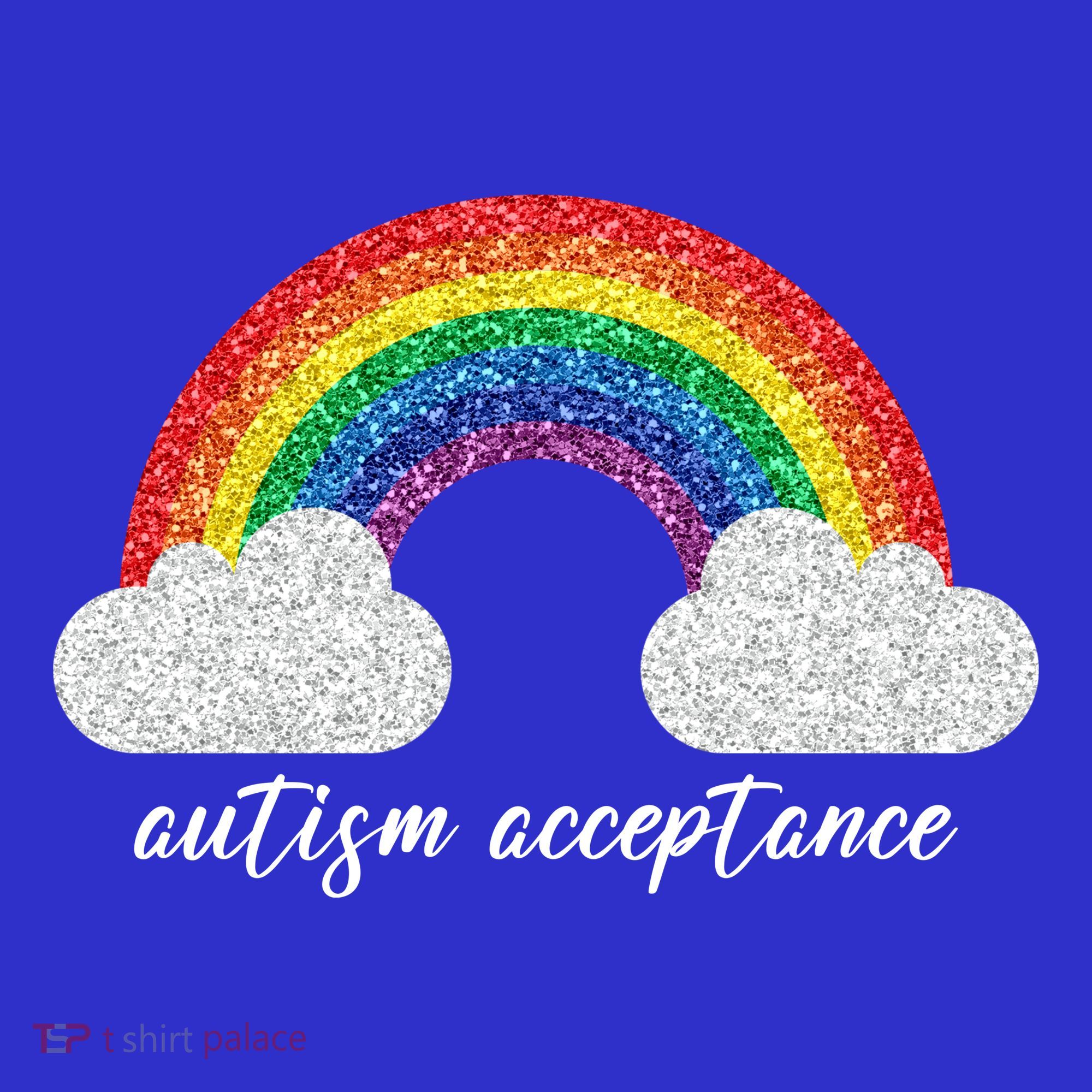 Autism Acceptance Rainbow Women's T-Shirt