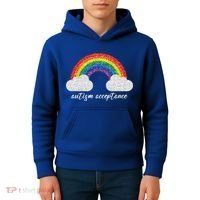 Autism Acceptance Rainbow Kids Hoodie thumb 4