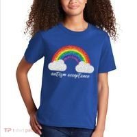 Autism Acceptance Rainbow Kids T-Shirt thumb 2