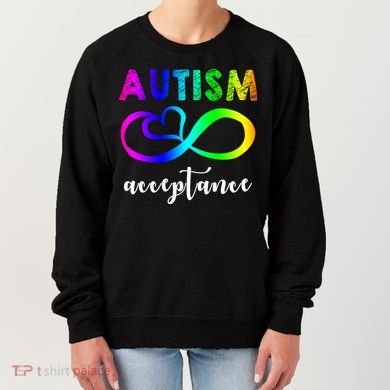 Autism Acceptance Rainbow Women's Sweatshirt