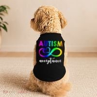 Autism Acceptance Rainbow Doggie Tank thumb 2