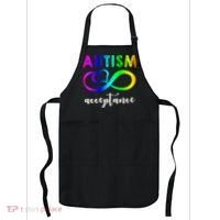 Autism Acceptance Rainbow Apron thumb 0