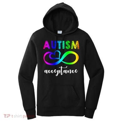 Autism Acceptance Rainbow Women's Hoodie