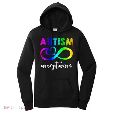 Autism Acceptance Rainbow Women's Hoodie
