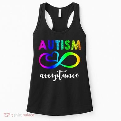 Autism Acceptance Rainbow Women's Tank Top