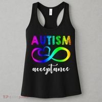 Autism Acceptance Rainbow Women's Tank Top thumb 3