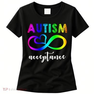 Autism Acceptance Rainbow Women's T-Shirt