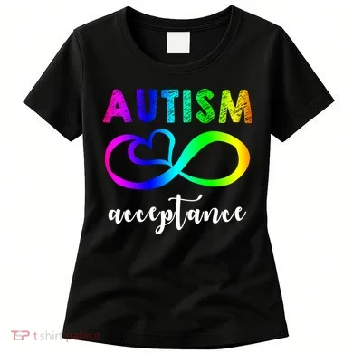 Autism Acceptance Rainbow Women's T-Shirt