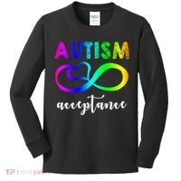 Autism Acceptance Rainbow Kids Long Sleeve Shirt thumb 0