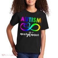 Autism Acceptance Rainbow Kids T-Shirt thumb 2