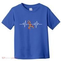 Autism Awareness Ribbon Heartbeat Toddler T-Shirt thumb 0