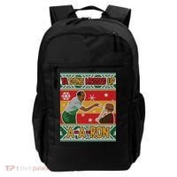 Ya Done Messed Up A A Ron Ugly Christmas Funny Backpack thumb 0