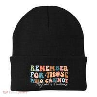 Alzheimers Awareness Remember For Those Who Can Not Beanie thumb 0