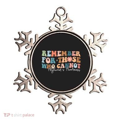 Alzheimers Awareness Remember For Those Who Can Not Ornament