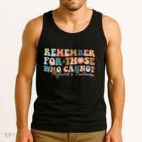 Alzheimers Awareness Remember For Those Who Can Not Tank Top thumb 3