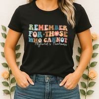 Alzheimers Awareness Remember For Those Who Can Not Women's T-Shirt thumb 2