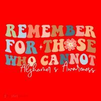 Alzheimers Awareness Remember For Those Who Can Not Santa Hat thumb 1