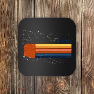 Retro Vintage Arizona Coaster