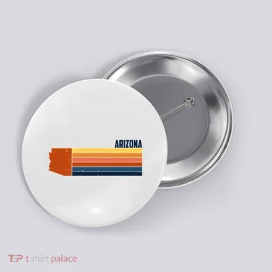 Retro Vintage Arizona Button