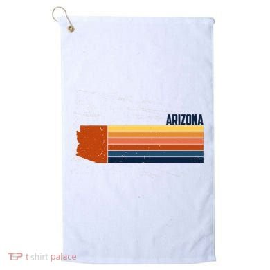 Retro Vintage Arizona Golf Towel
