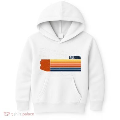 Retro Vintage Arizona Kids Hoodie