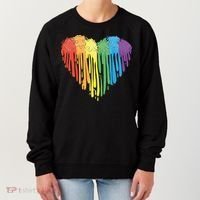 Autism Awareness Rainbow Puzzle Heart Women's Sweatshirt thumb 0