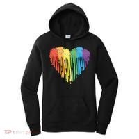 Autism Awareness Rainbow Puzzle Heart Women's Hoodie thumb 0