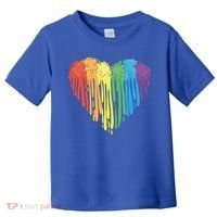 Autism Awareness Rainbow Puzzle Heart Toddler T-Shirt thumb 0