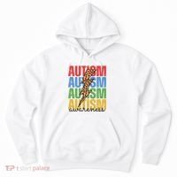Autism Awareness Retro Cheetah Lightning Hoodie thumb 0