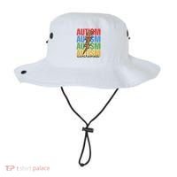Autism Awareness Retro Cheetah Lightning Bucket Hat thumb 0