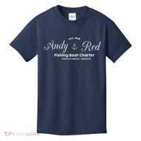 Andy And Red Fishing Charter Zihuatanejo Kids T-Shirt thumb 0