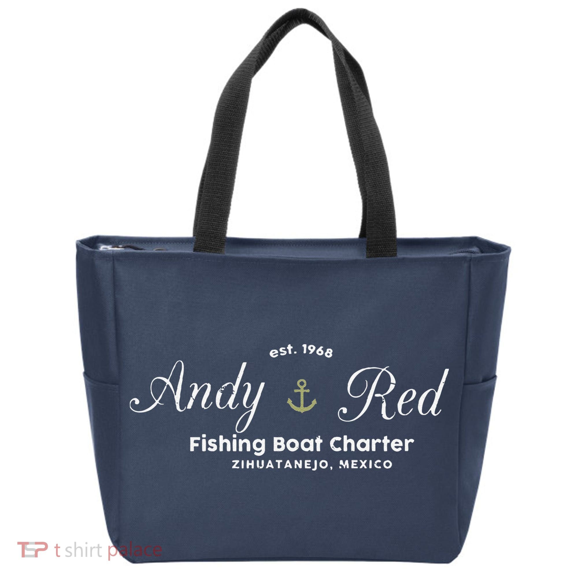 Andy And Red Fishing Charter Zihuatanejo Tote Bag